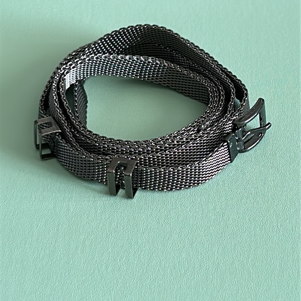 Helmut Lang Inspired Metal Chain Skinny Belt - Picture 11 of 12
